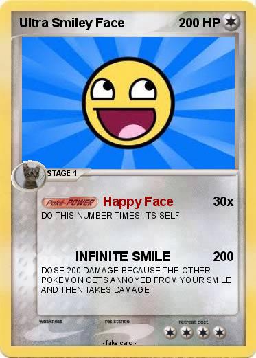 Pokemon Ultra Smiley Face