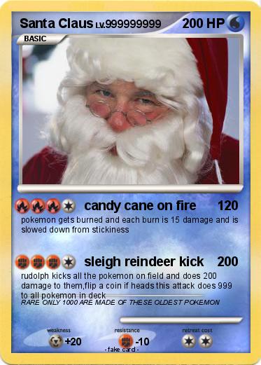 Pokemon Santa Claus