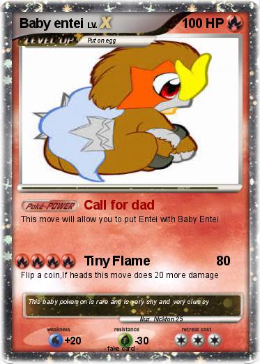 Pokemon Baby entei