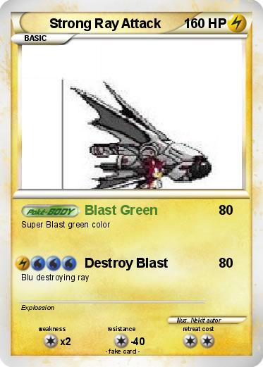 Pokemon Strong Ray Attack