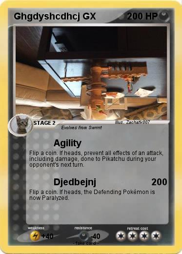 Pokemon Ghgdyshcdhcj GX