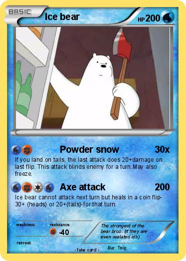 Pokemon Ice bear