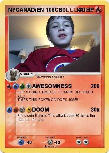 Pokemon NYCANADiEN 108CB????????