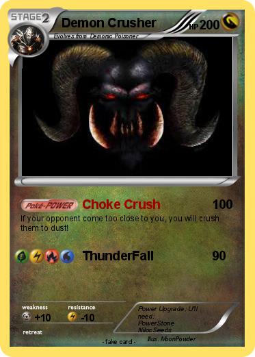 Pokemon Demon Crusher