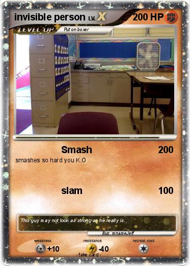 Pokemon invisible person
