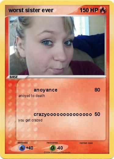 Pokemon worst sister ever