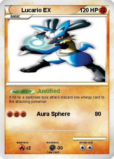 Pokemon Lucario EX
