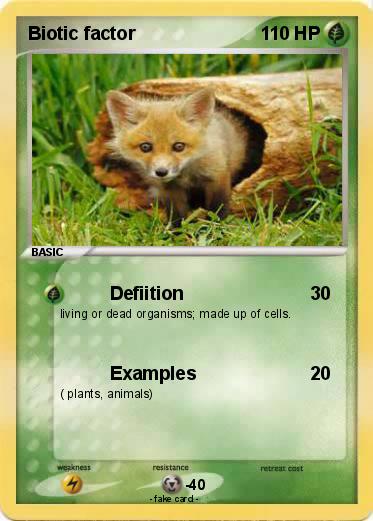 Pokemon Biotic factor