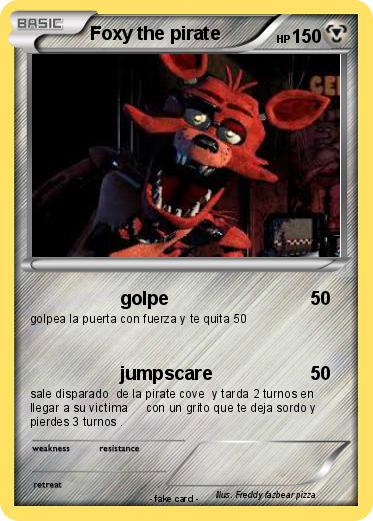 Pokemon Foxy the pirate