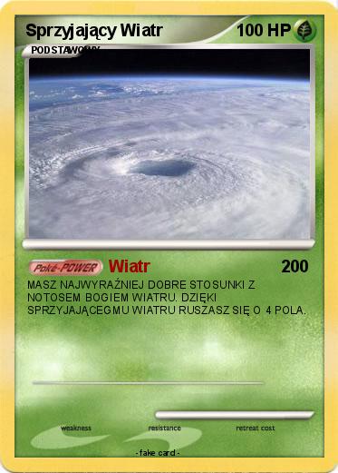 Pokemon Sprzyjający Wiatr