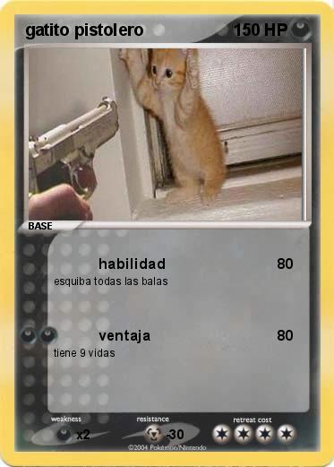 Pokemon gatito pistolero