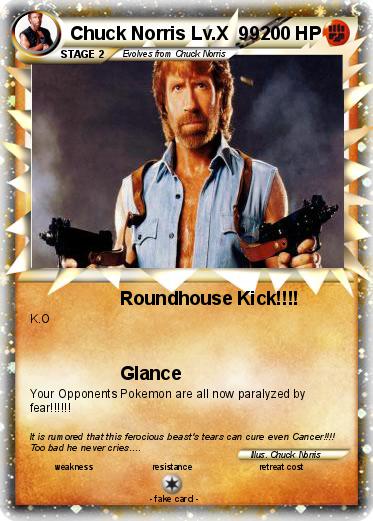 Pokemon Chuck Norris Lv.X  99