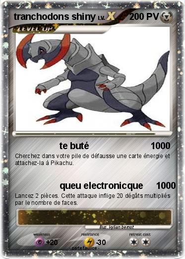 Pokemon tranchodons shiny