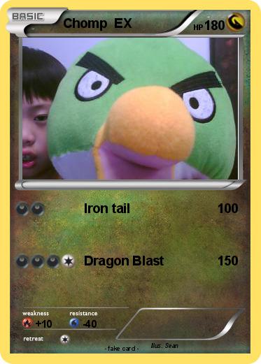 Pokemon Chomp  EX