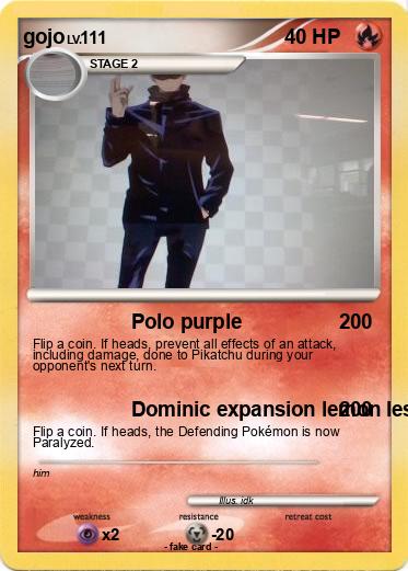 Pokemon gojo