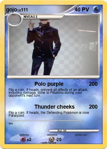 Pokemon gojo