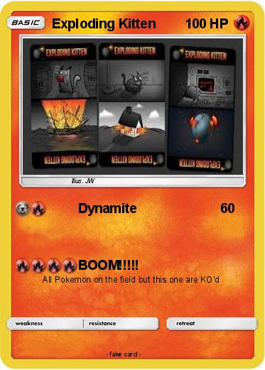 Pokemon Exploding Kitten