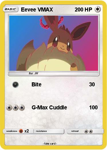 Pokemon Eevee VMAX