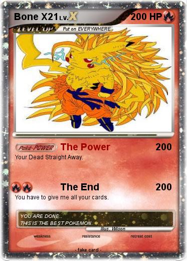 Pokemon Bone X21