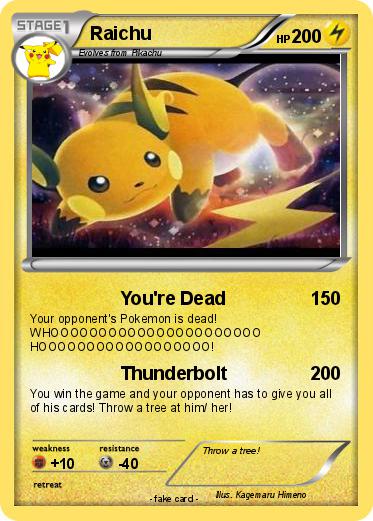 Pokemon Raichu