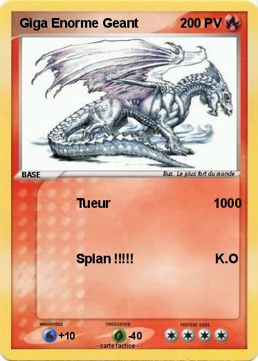 Pokemon Giga Enorme Geant