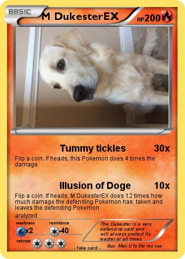 Pokemon M DukesterEX