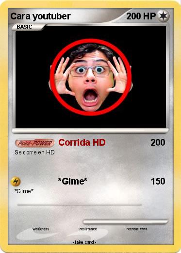 Pokemon Cara youtuber