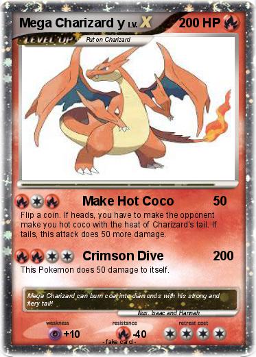 Pokemon Mega Charizard y