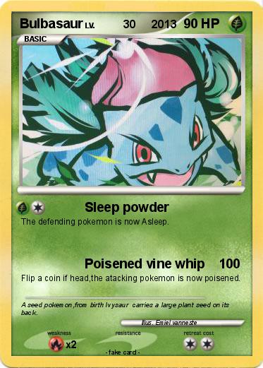 Pokemon Bulbasaur
