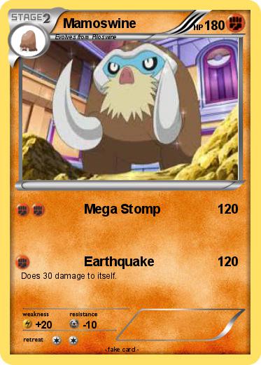 Pokemon Mamoswine