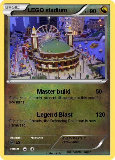 Pokemon LEGO stadium