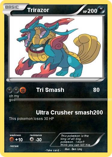 Pokemon Trirazor
