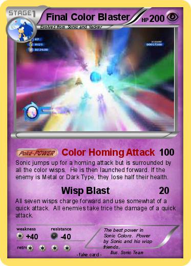 Pokemon Final Color Blaster