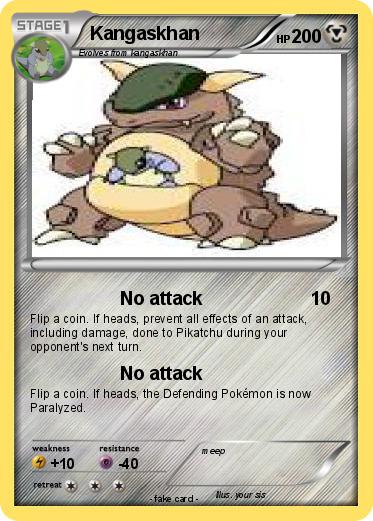 Pokemon Kangaskhan