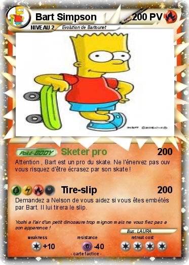 Pokemon Bart Simpson