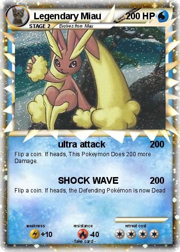 Pokemon Legendary Miau