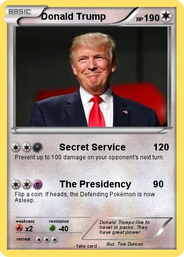 Pokemon Donald Trump
