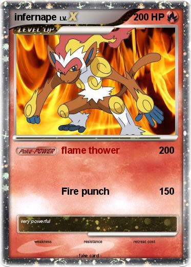 Pokemon infernape