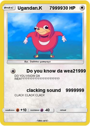 Pokemon Ugandan.K      79999