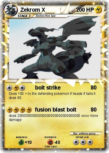 Pokemon Zekrom X