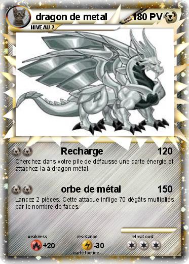 Pokemon dragon de metal