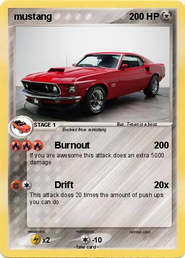 Pokemon mustang