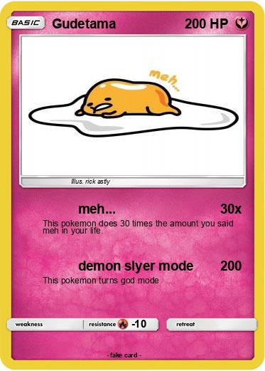 Pokemon Gudetama