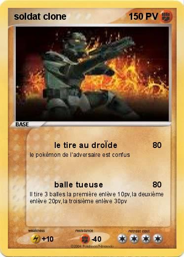 Pokemon soldat clone