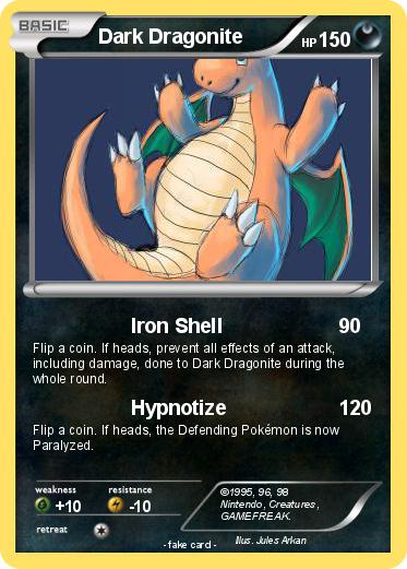 Pokemon Dark Dragonite