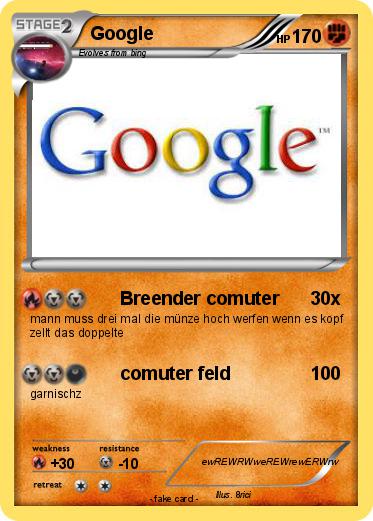 Pokemon Google