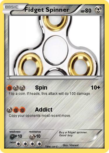 Pokemon Fidget Spinner