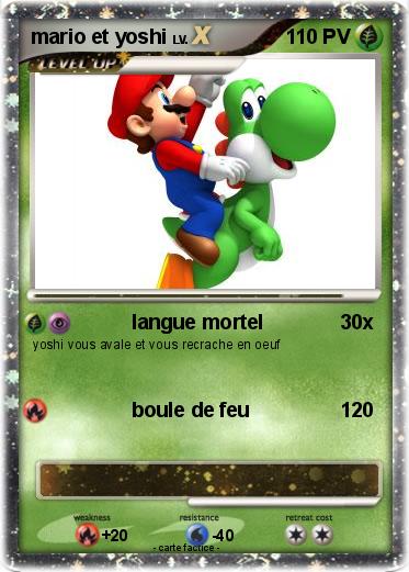 Pokemon mario et yoshi