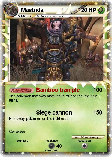 Pokemon Mastnda