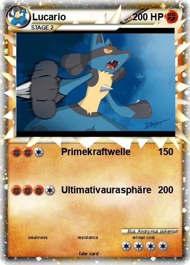 Pokemon Lucario